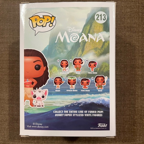 NWT Disney’s Moana & Pua #213 Funko POP! Vaulted POP! & Series; - Picture 2 of 7